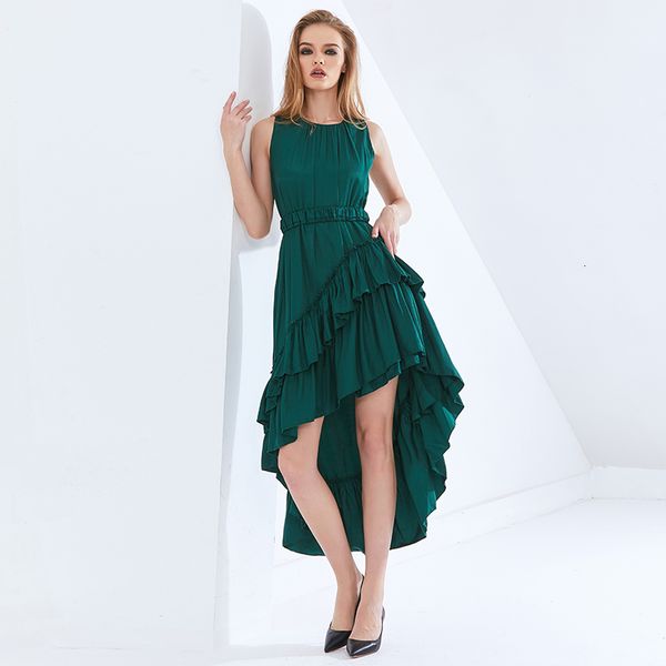 dresses patachwork ruffle for women o neck sleeveless high waist sashes irregular hem es female 2021 fashion, Black;gray
dresses patachwork ruffle for women o neck sleeveless high waist sashes irregular hem es female 2021 fashion, Black;gray