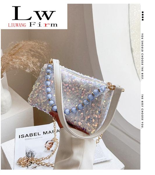 shoulder bags summer beaded handbag fashion sequined women's bag crossbody chain small square personality and multifunction
shoulder bags summer beaded handbag fashion sequined women's bag crossbody chain small square personality and multifunction