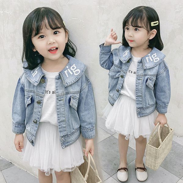 girls denim jacket 2021 spring and autumn new fashion korean girl loose casual jacket trendy jacket baby girl children clothes, Blue;gray
girls denim jacket 2021 spring and autumn new fashion korean girl loose casual jacket trendy jacket baby girl children clothes, Blue;gray