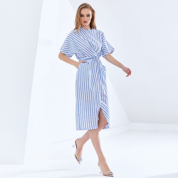 dresses striped elegant side split for women o neck short sleeve high waist lace up korean es female fashion, Black;gray
dresses striped elegant side split for women o neck short sleeve high waist lace up korean es female fashion, Black;gray