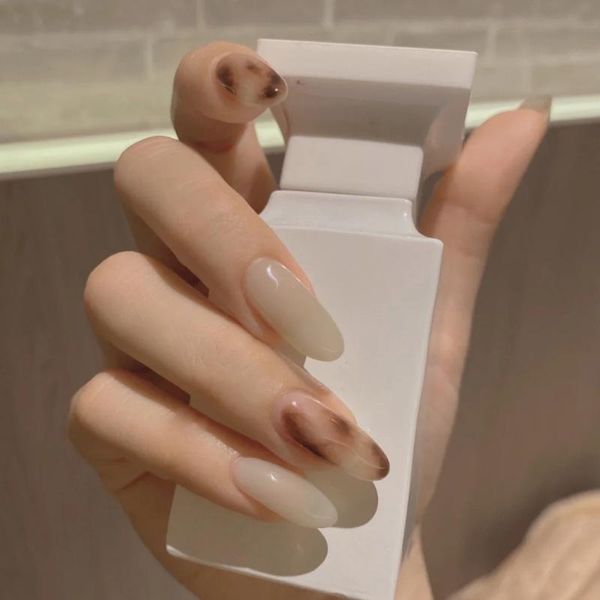 false nails fake artificial transparent jade leopard print nail sticker finished stick on 24 press with glue tn, Red;gold
false nails fake artificial transparent jade leopard print nail sticker finished stick on 24 press with glue tn, Red;gold