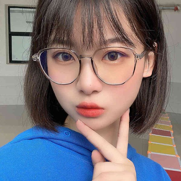 design sunglasses blue light proof for men and women: plain black frame, big face, thin face ddfn, White;black
design sunglasses blue light proof for men and women: plain black frame, big face, thin face ddfn, White;black
