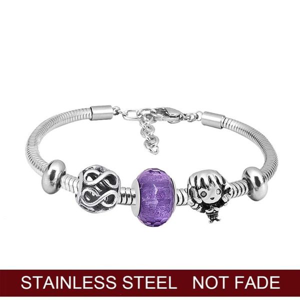 charm bracelets fashion girls jewelry bracelet & bangles with stainless steel beads for women anniversary sale, Golden;silver
charm bracelets fashion girls jewelry bracelet & bangles with stainless steel beads for women anniversary sale, Golden;silver