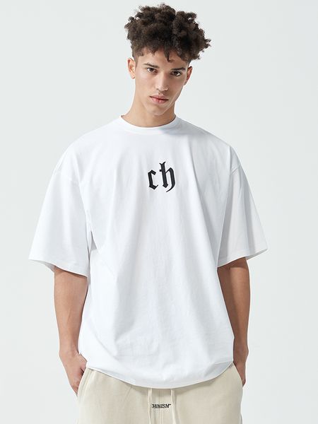 chinism ch t shirt high street fashion brand white short t-shirt men's pure cotton simple versatile summer loose round, White;black
chinism ch t shirt high street fashion brand white short t-shirt men's pure cotton simple versatile summer loose round, White;black