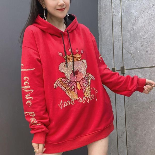 women's hoodies & sweatshirts girls student kawaii cartoon sequins plus size casual fall anime hooded pullovers for teens, Black
women's hoodies & sweatshirts girls student kawaii cartoon sequins plus size casual fall anime hooded pullovers for teens, Black