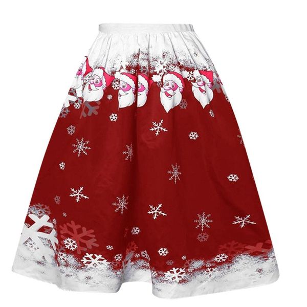 skirts women christmas a line fashion santa claus snow printing casual midi holiday evening party ladies, Black
skirts women christmas a line fashion santa claus snow printing casual midi holiday evening party ladies, Black