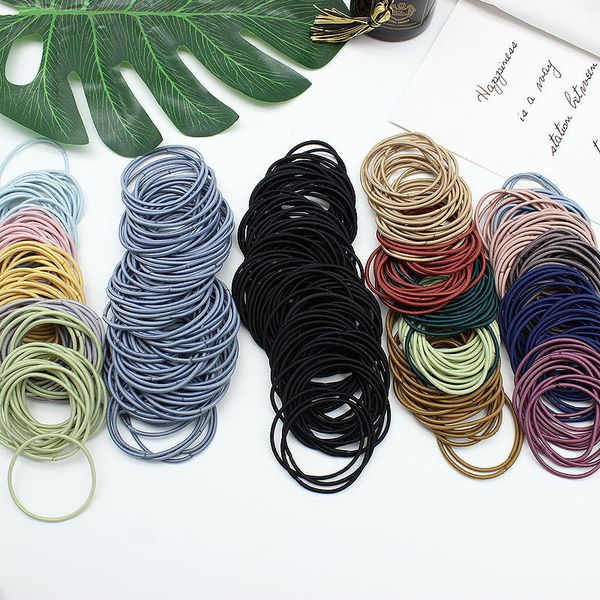 korean version children's high elastic fine rubber band binding headrope simple black braided rope basic circle hair accessories, Slivery;white
korean version children's high elastic fine rubber band binding headrope simple black braided rope basic circle hair accessories, Slivery;white