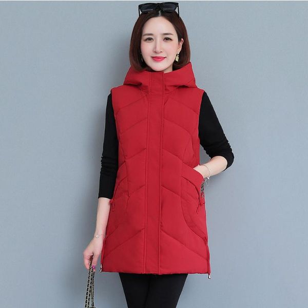 women's vests spring autumn 2021 women vest cotton waistcoat plus size 9xl long section slim padded coat student cloghing, Black;white
women's vests spring autumn 2021 women vest cotton waistcoat plus size 9xl long section slim padded coat student cloghing, Black;white