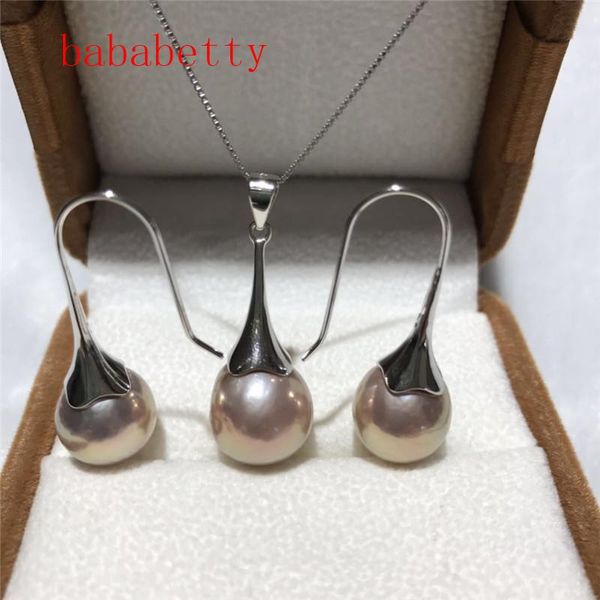 earrings & necklace natural freshwater pearl purple edison 11-12mm pendant set 925 sterling silver
earrings & necklace natural freshwater pearl purple edison 11-12mm pendant set 925 sterling silver