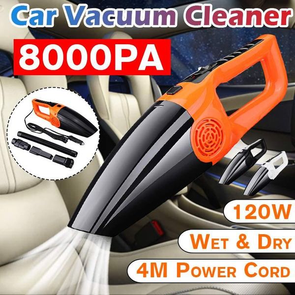 vacuum cleaners 8000pa strong suction car cleaner 120w 12v portable handheld plug wired wet/dry vaccum for home pet hair
vacuum cleaners 8000pa strong suction car cleaner 120w 12v portable handheld plug wired wet/dry vaccum for home pet hair