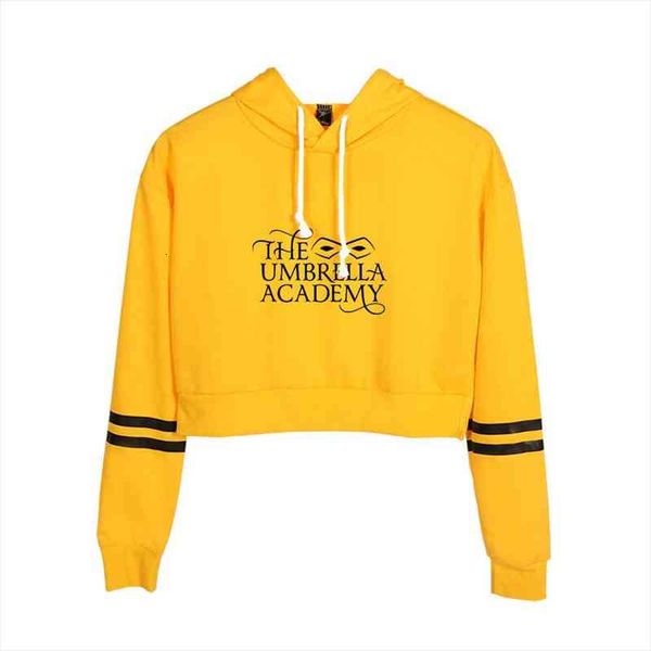 tv series the umbrella academy women hoodies season long sleeve cropped hooded pullover crop clothes, Black
tv series the umbrella academy women hoodies season long sleeve cropped hooded pullover crop clothes, Black