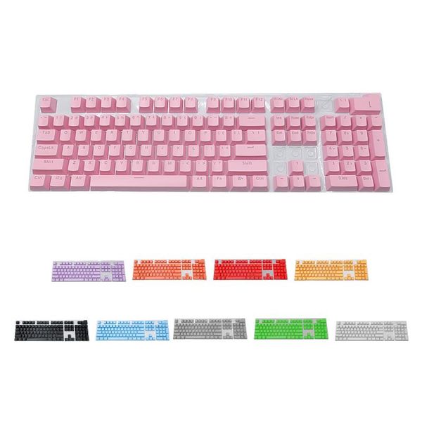 keyboards mechanical keyboard key caps 104 replaceable pbt keycaps transparent lettering keys double s injection backli
keyboards mechanical keyboard key caps 104 replaceable pbt keycaps transparent lettering keys double s injection backli