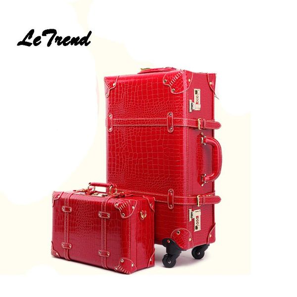 suitcases letrend retro crocodile suitcase wheels rolling luggage set password trolley spinner travel bag women 20 inch carry on trunk
suitcases letrend retro crocodile suitcase wheels rolling luggage set password trolley spinner travel bag women 20 inch carry on trunk