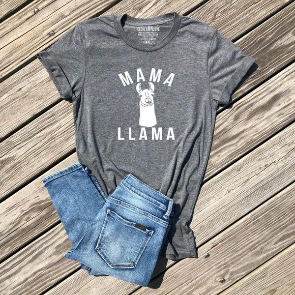 mama llama t-shirt gift for mom life tee women shirt funny cotton hipster women's, White
mama llama t-shirt gift for mom life tee women shirt funny cotton hipster women's, White