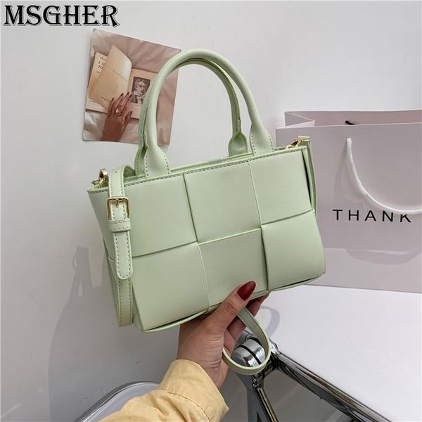 evening bags pure light color portable woven bucket bag lattice elegant fashion cross-body fresh and simple gentle lady soft leather
evening bags pure light color portable woven bucket bag lattice elegant fashion cross-body fresh and simple gentle lady soft leather
