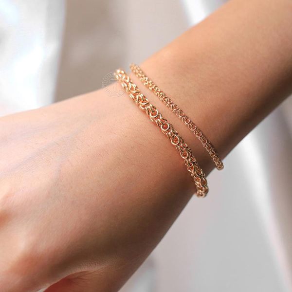 link, chain 3 5 mm rose gold filled bracelets for women weaving link bracelet 20cm wholesale drop fashion jewelry gifts lcb64, Black
link, chain 3 5 mm rose gold filled bracelets for women weaving link bracelet 20cm wholesale drop fashion jewelry gifts lcb64, Black