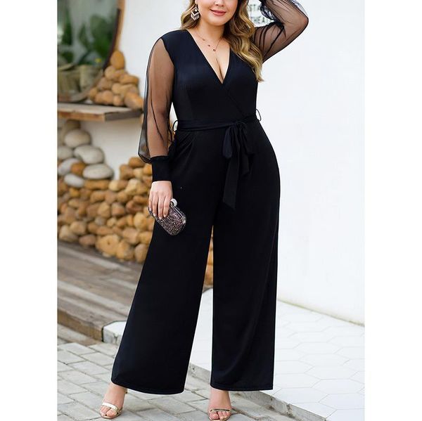 women's jumpsuits & rompers 2021 fashion wide leg ladies solid color spring casual loose plus size, Black;white
women's jumpsuits & rompers 2021 fashion wide leg ladies solid color spring casual loose plus size, Black;white