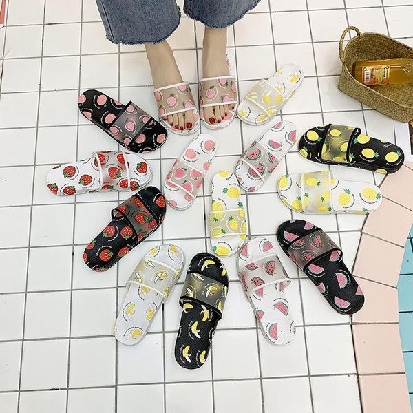 women's shoes summer fruit slippers female cute fresh ins beach fashion sports casual sandals, Black
women's shoes summer fruit slippers female cute fresh ins beach fashion sports casual sandals, Black