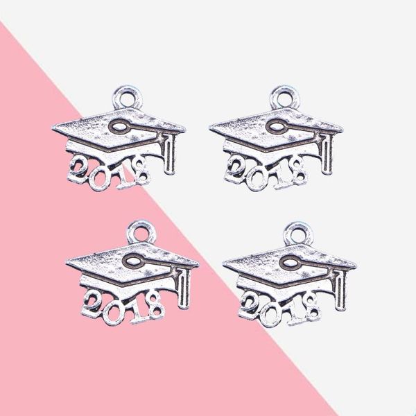 party favor 200pcs graduation cap pendants gifts for charm bracelets and chain necklace (silver)
party favor 200pcs graduation cap pendants gifts for charm bracelets and chain necklace (silver)