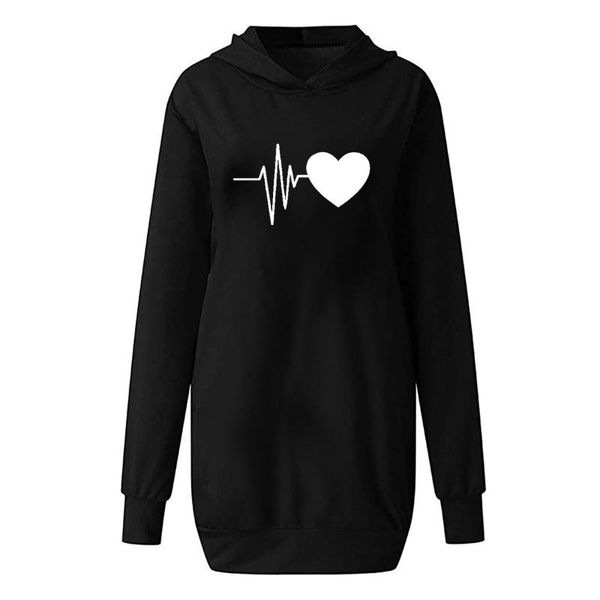 fashion women valentine's day love print hooded pockets sweatshirt dress long comfortable loose female vintage sweat shirts, Black
fashion women valentine's day love print hooded pockets sweatshirt dress long comfortable loose female vintage sweat shirts, Black