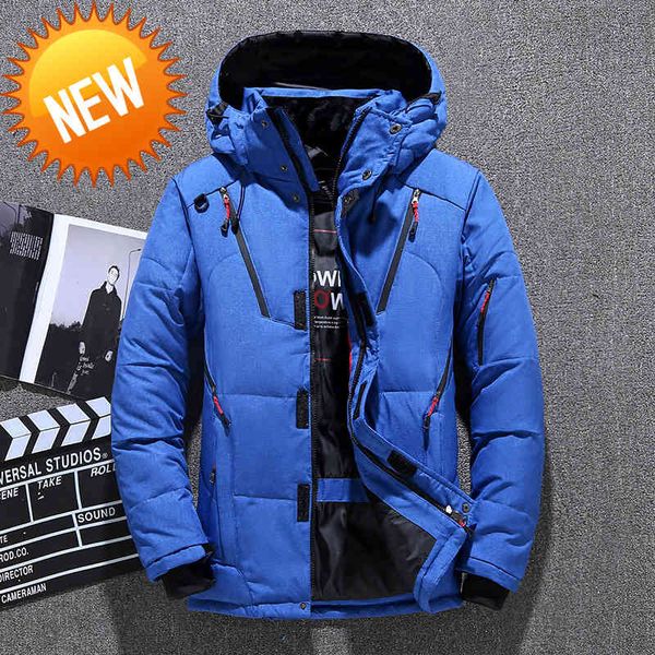 2021 new white duck thick down jacket men coat snow parkas male warm brand clothing winter outerwear, Black
2021 new white duck thick down jacket men coat snow parkas male warm brand clothing winter outerwear, Black