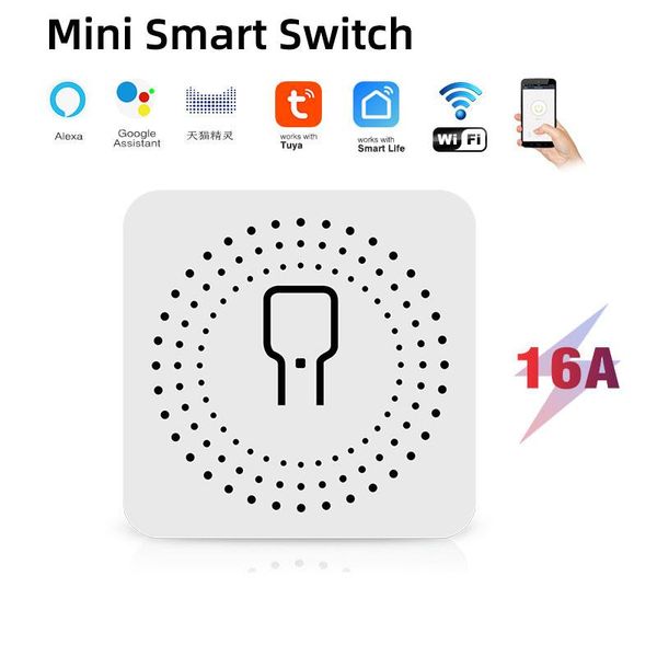 smart home control 16a mini diy wifi switch module 1 way automation works with alexa google life tuya app
smart home control 16a mini diy wifi switch module 1 way automation works with alexa google life tuya app