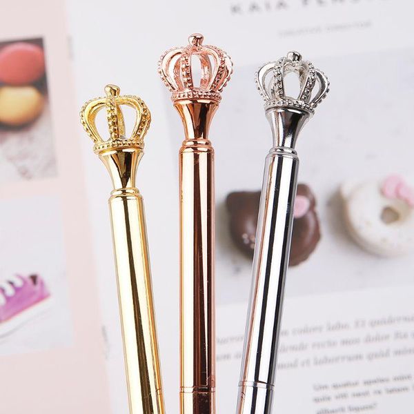 exquisite shining crown ballpoint pen crystal diamond writing tool office supplies student stationery pens, Blue;orange
exquisite shining crown ballpoint pen crystal diamond writing tool office supplies student stationery pens, Blue;orange
