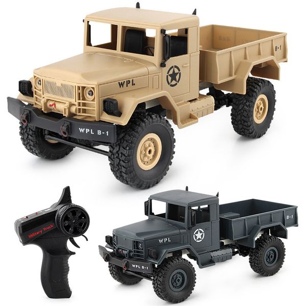 WPL Military transport RC truck Car 1/16 Rock Crawler powerful Off-Road 4WD 2.4G climbing Truck Car
WPL Military transport RC truck Car 1/16 Rock Crawler powerful Off-Road 4WD 2.4G climbing Truck Car