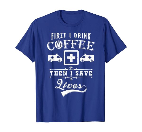 emt paramedic first responder shirt funny coffee lover gifts, White;black
emt paramedic first responder shirt funny coffee lover gifts, White;black