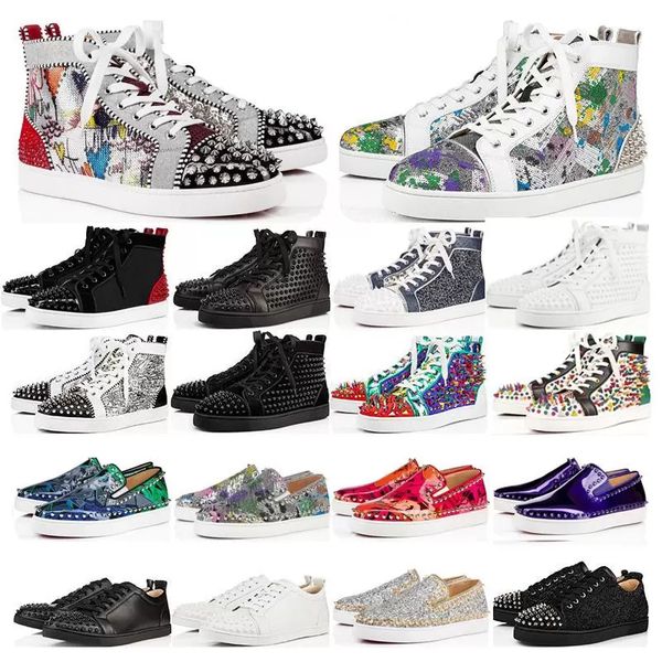 2022 new luxury men women shoe studded spikes fashion red suede leather mens sneaker womens flat bottoms shoes party lovers size 36-46, Black
2022 new luxury men women shoe studded spikes fashion red suede leather mens sneaker womens flat bottoms shoes party lovers size 36-46, Black