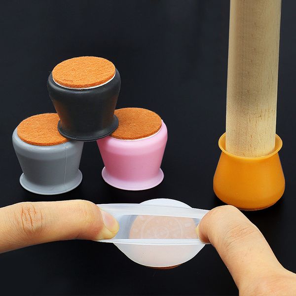 4Pcs Silicone Chair Table Foot Cover Protector Furniture Feet Round Non-slip Leg Caps Bottom Corner Floor Safely Pad Home Decor
4Pcs Silicone Chair Table Foot Cover Protector Furniture Feet Round Non-slip Leg Caps Bottom Corner Floor Safely Pad Home Decor