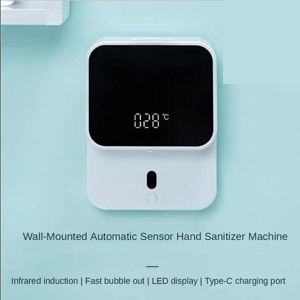 wall-mounted led screen liquid soap dispensers bathroom auto hand sanitizer machine usb charging infrared induction washer dispenser
wall-mounted led screen liquid soap dispensers bathroom auto hand sanitizer machine usb charging infrared induction washer dispenser