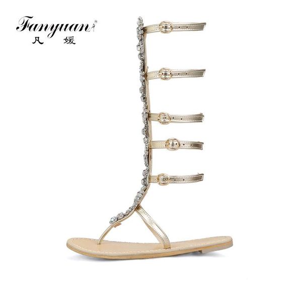 fanyuan rome women flat sandals summer girls flip flops beautiful rhinestone buckle slingback big size party lady shoes, Black
fanyuan rome women flat sandals summer girls flip flops beautiful rhinestone buckle slingback big size party lady shoes, Black