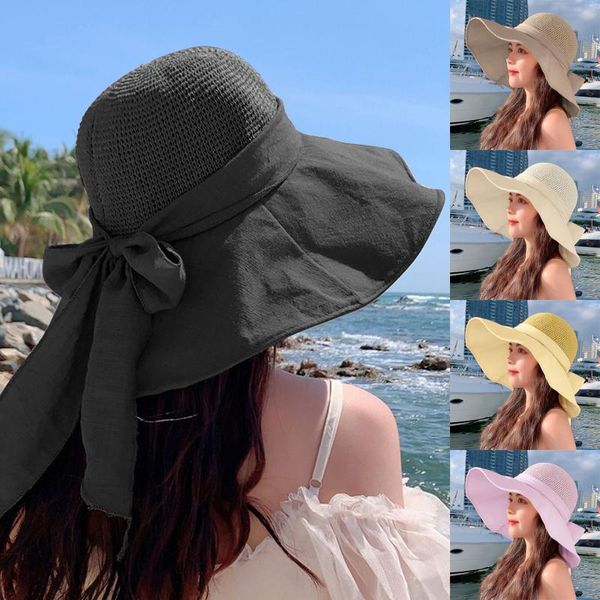 wide brim hats women's wide-brim sun protection straw hat,folable floppy hat,summer uv beach cap bow hat, Blue;gray
wide brim hats women's wide-brim sun protection straw hat,folable floppy hat,summer uv beach cap bow hat, Blue;gray