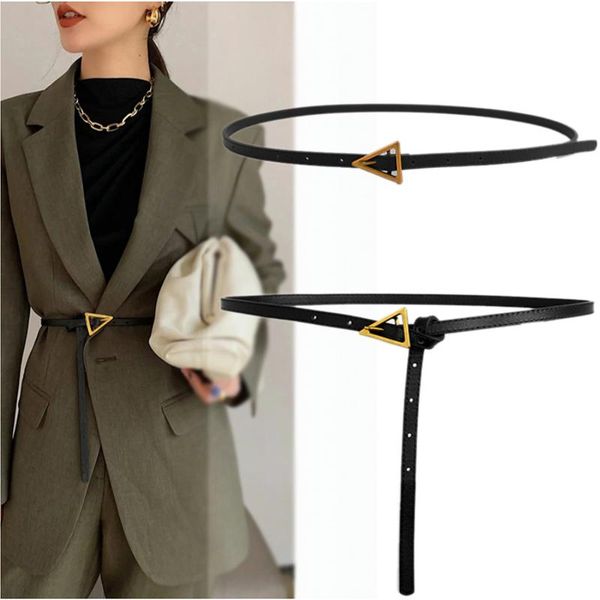 belts designer for women genuine leather long thin belt ladies waist cinturon mujer triangle dress waistband 2021, Black;brown
belts designer for women genuine leather long thin belt ladies waist cinturon mujer triangle dress waistband 2021, Black;brown