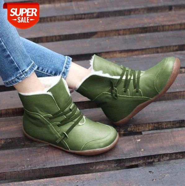 women pu leather warm ankle boots women winter boots cross strappy vintage punk flat ladies shoes woman botas mujer #po0j
women pu leather warm ankle boots women winter boots cross strappy vintage punk flat ladies shoes woman botas mujer #po0j