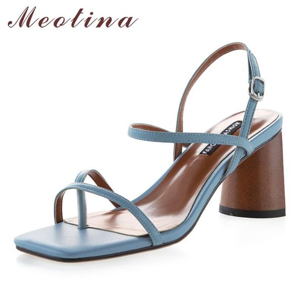 meotina summer sandals women shoes natural genuine leather strange style high heel cow buckle ladies 34-39, Black
meotina summer sandals women shoes natural genuine leather strange style high heel cow buckle ladies 34-39, Black