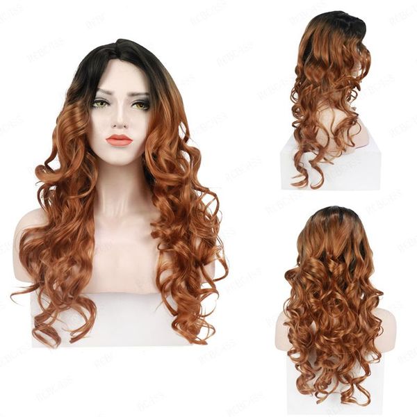 synthetic wigs rebcass long ombre brown cosplay body wave middle part for white/black women brazilian american hair
synthetic wigs rebcass long ombre brown cosplay body wave middle part for white/black women brazilian american hair