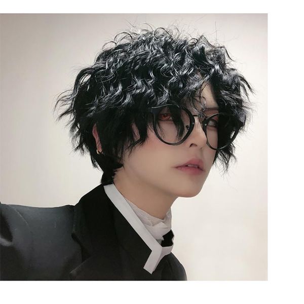 synthetic wigs high temperature fiber wig male long curly hair wool natural black headgear daily female short
synthetic wigs high temperature fiber wig male long curly hair wool natural black headgear daily female short