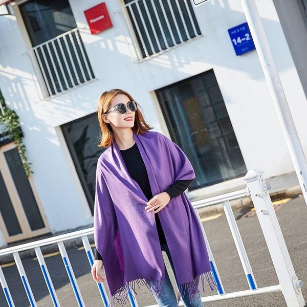 scarves girita women's warm winter cashmere scarf large solid tassel female shawl wrap ladies pashmina hijabs, Blue;gray
scarves girita women's warm winter cashmere scarf large solid tassel female shawl wrap ladies pashmina hijabs, Blue;gray