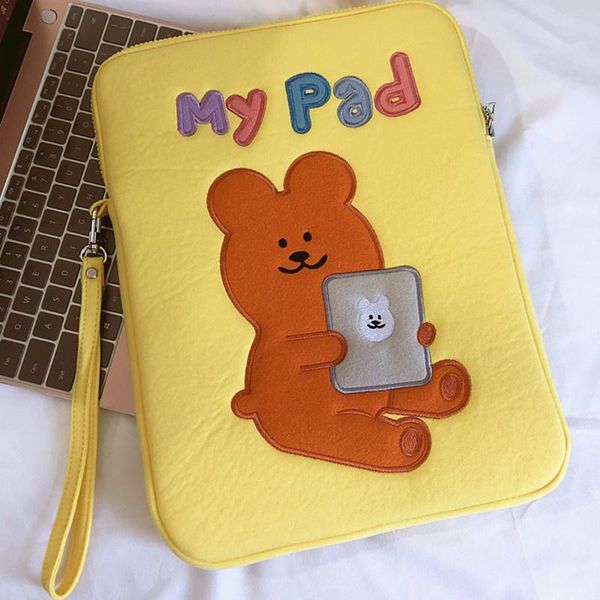 cosmetic bags & cases korea yellow ins bear lapbag 11 12 13 apple ipad sleeve case for macbook air pro 15 dell asus hp acer
cosmetic bags & cases korea yellow ins bear lapbag 11 12 13 apple ipad sleeve case for macbook air pro 15 dell asus hp acer