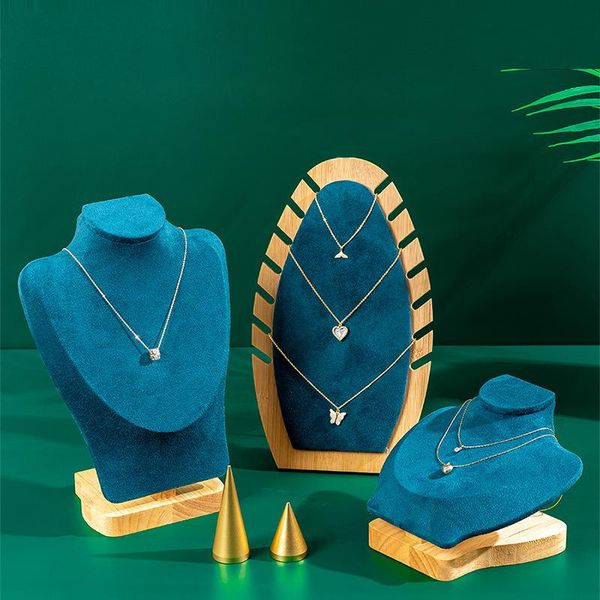 jewelry pouches, bags display props pendant necklace stand solid wood ring earrings seat holder set combination, Pink;blue
jewelry pouches, bags display props pendant necklace stand solid wood ring earrings seat holder set combination, Pink;blue