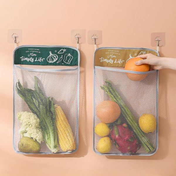 fruit and vegetable mesh bag storage hanging kitchen garlic ginger onion wall bags
fruit and vegetable mesh bag storage hanging kitchen garlic ginger onion wall bags