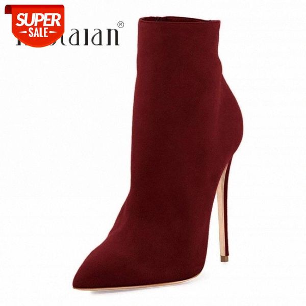 brand fashion women ankle boots zip pointed toe footwear 10cm high heels female boots party shoes women 2020 new winter #ck25, Black
brand fashion women ankle boots zip pointed toe footwear 10cm high heels female boots party shoes women 2020 new winter #ck25, Black