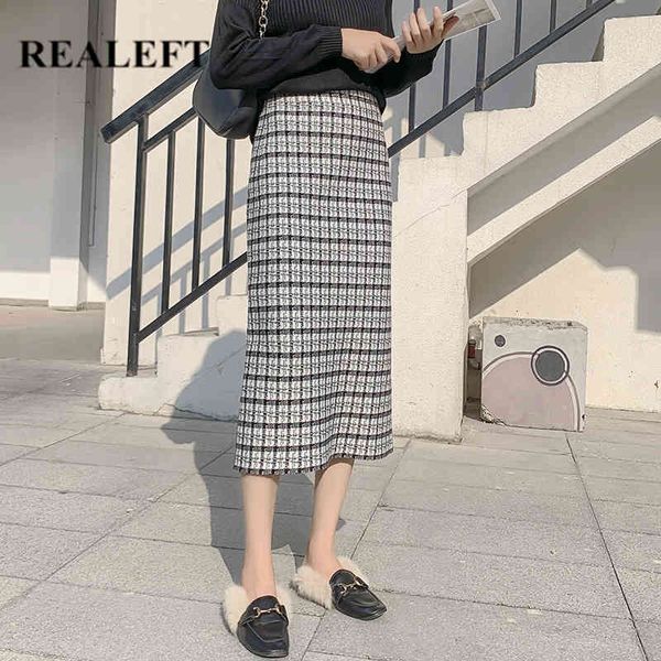 winter knitting midi skirts autumn elegant ol style back split women's high waist chic pencil skirt female 210428, Black
winter knitting midi skirts autumn elegant ol style back split women's high waist chic pencil skirt female 210428, Black