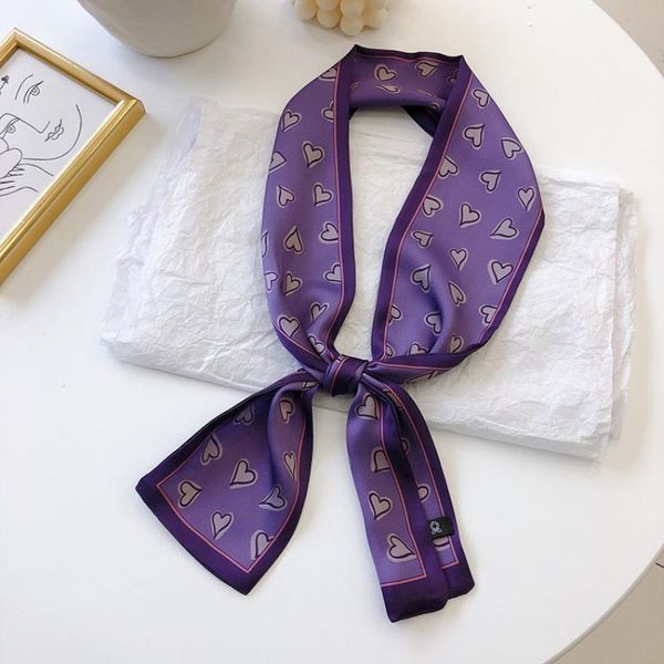 scarves women thin narrow skinny scarf heat print long soft silk hair band belt multi-functional decorative kerchief ribbon, Blue;gray
scarves women thin narrow skinny scarf heat print long soft silk hair band belt multi-functional decorative kerchief ribbon, Blue;gray
