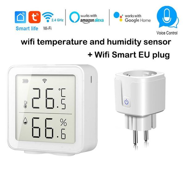 smart home control outlet tuya wifi plug temperature and humidity sensor voive works alexa google
smart home control outlet tuya wifi plug temperature and humidity sensor voive works alexa google