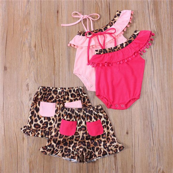 clothing sets 0-12months born baby girls off-shouler romper+shorts,infant summer leopard print bandage pocket tassel decoration, White
clothing sets 0-12months born baby girls off-shouler romper+shorts,infant summer leopard print bandage pocket tassel decoration, White