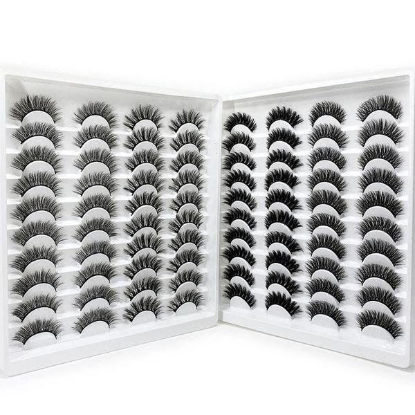 40/20/8 pairs 3d mink eyelashes natural long false densely volume lashes makeup extension eyelash
40/20/8 pairs 3d mink eyelashes natural long false densely volume lashes makeup extension eyelash