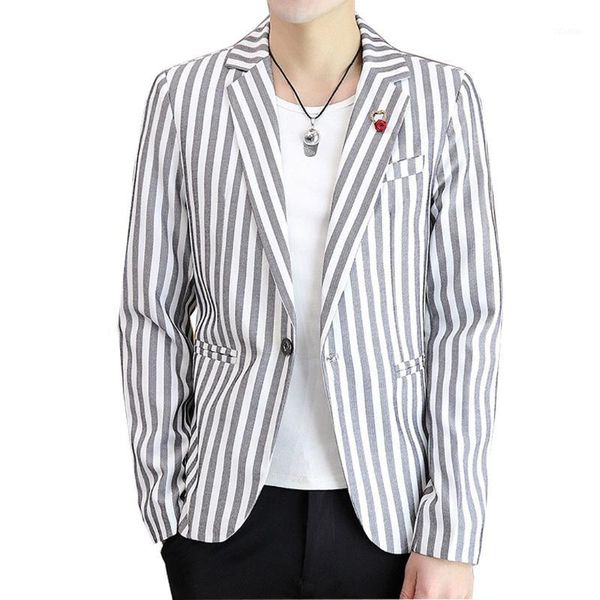 men's suits & blazers casual korean style trendy striped small suits,spring and autumn slim-fit single-west jackets, White;black
men's suits & blazers casual korean style trendy striped small suits,spring and autumn slim-fit single-west jackets, White;black